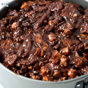 Chocolate Biscuit Cake Step 5