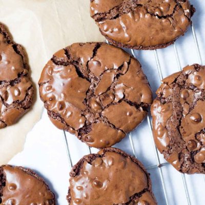 Flourless Chocolate Chip Cookies