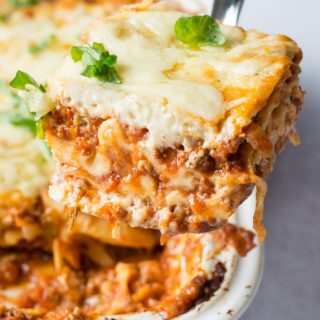 Lasagna Recipe with Bechamel